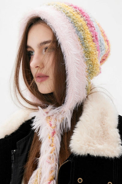 Gradient Knitted Beanie