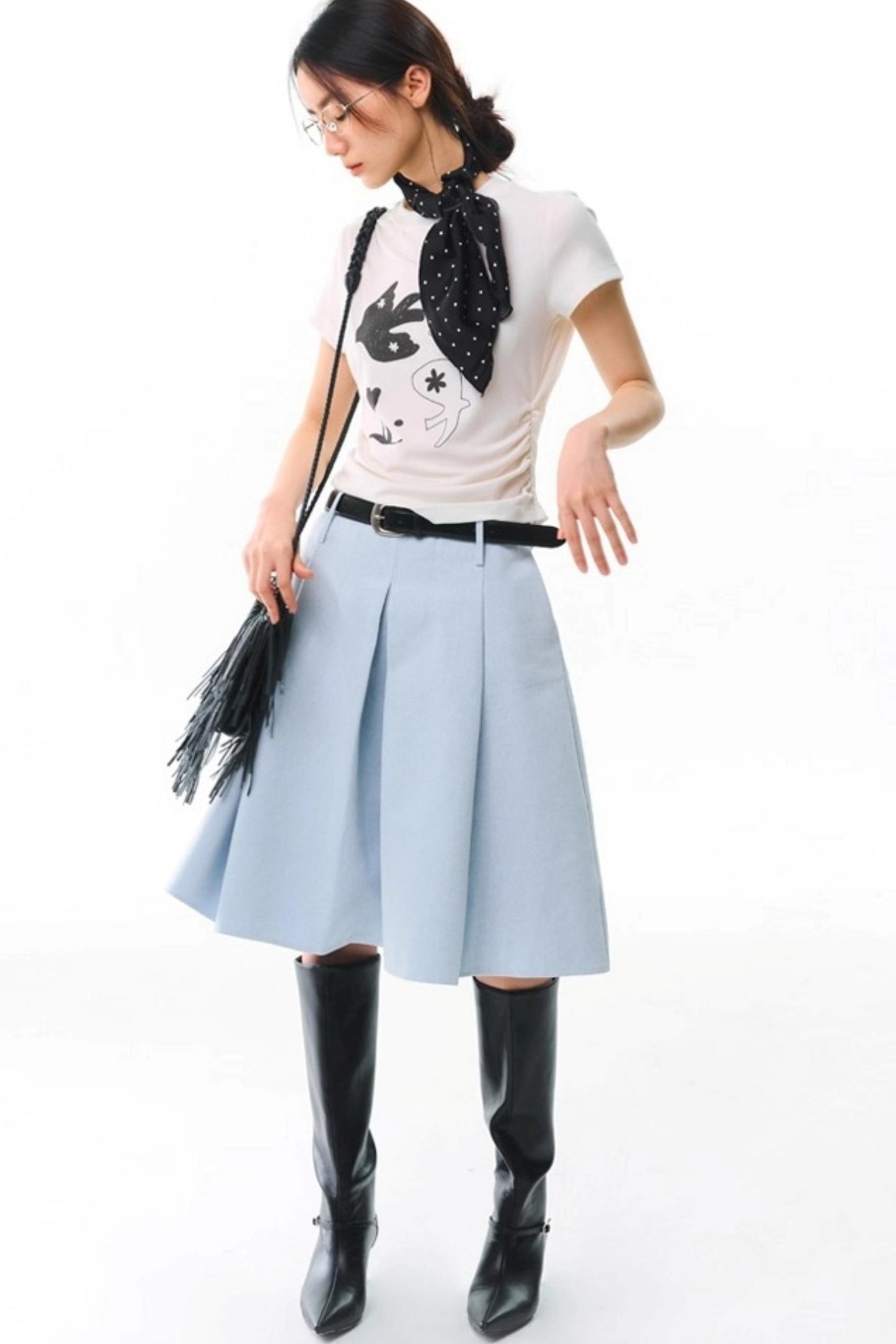 Asuka Inflorescence Tencel Top