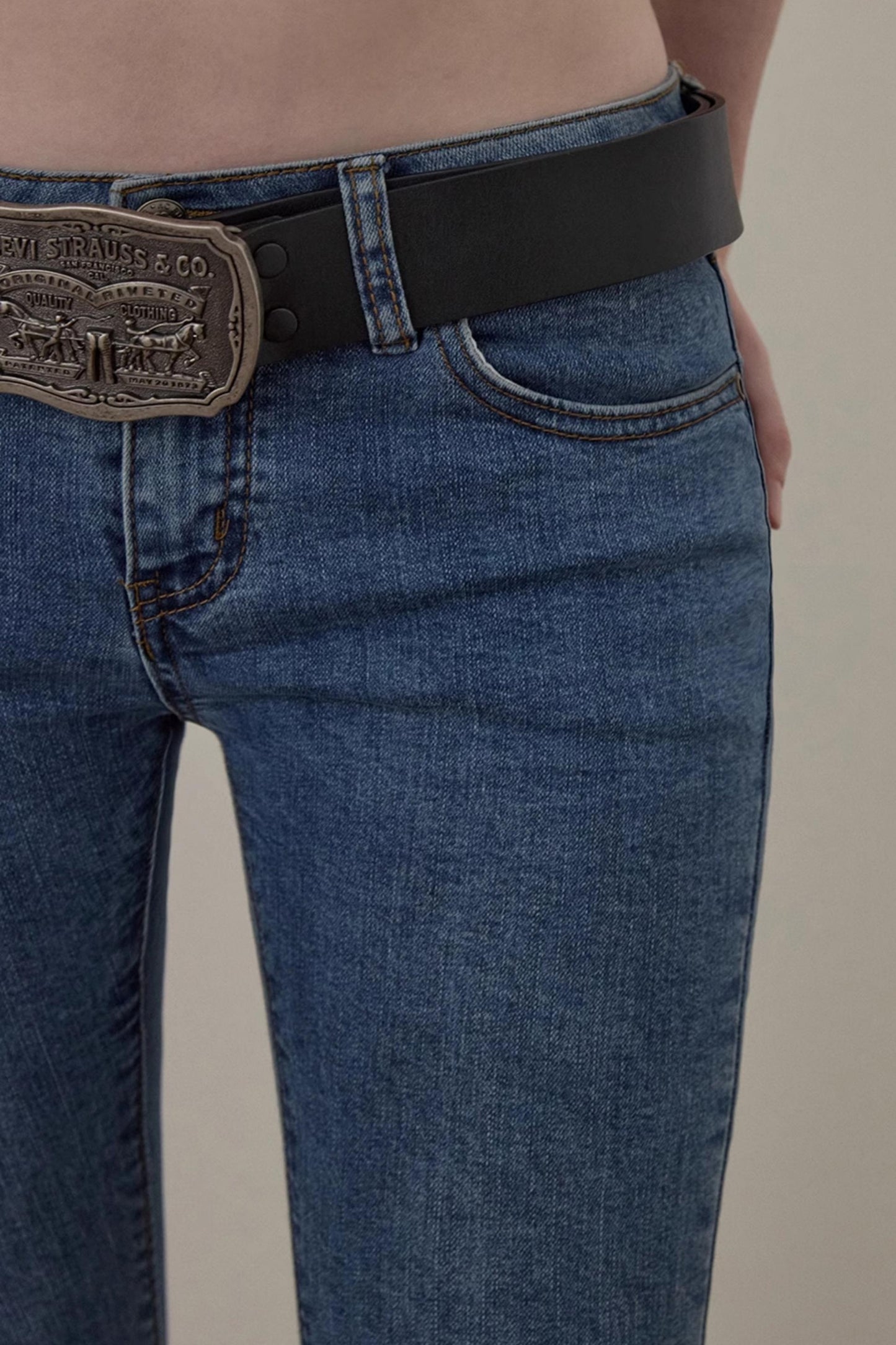 Wuha Pre-Fall Retro Bootcut Jeans