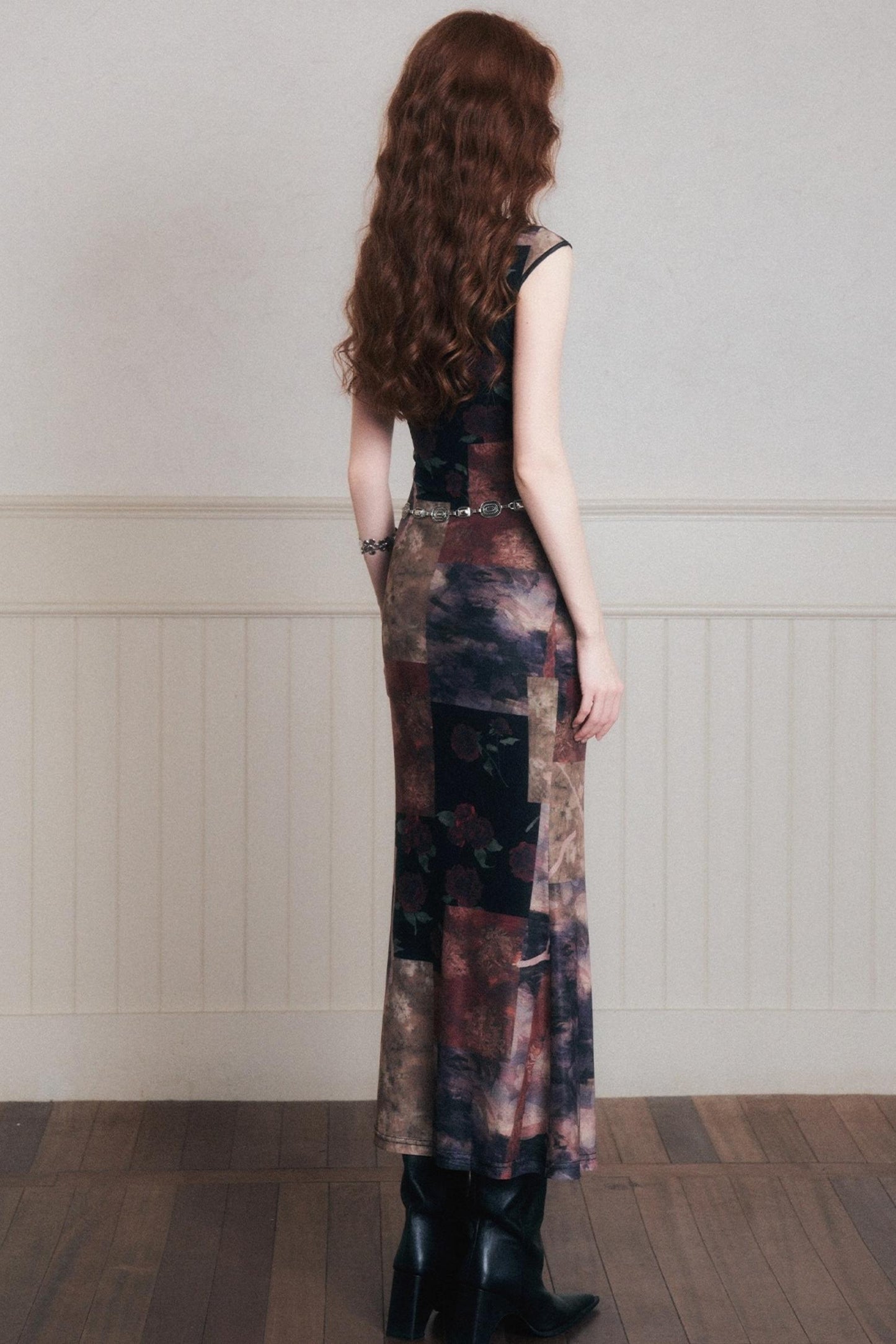 Vintage Chinese Cheongsam Dress