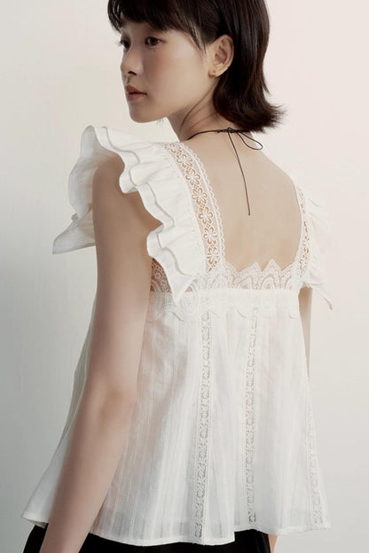 Enchanted Floral Lace Top