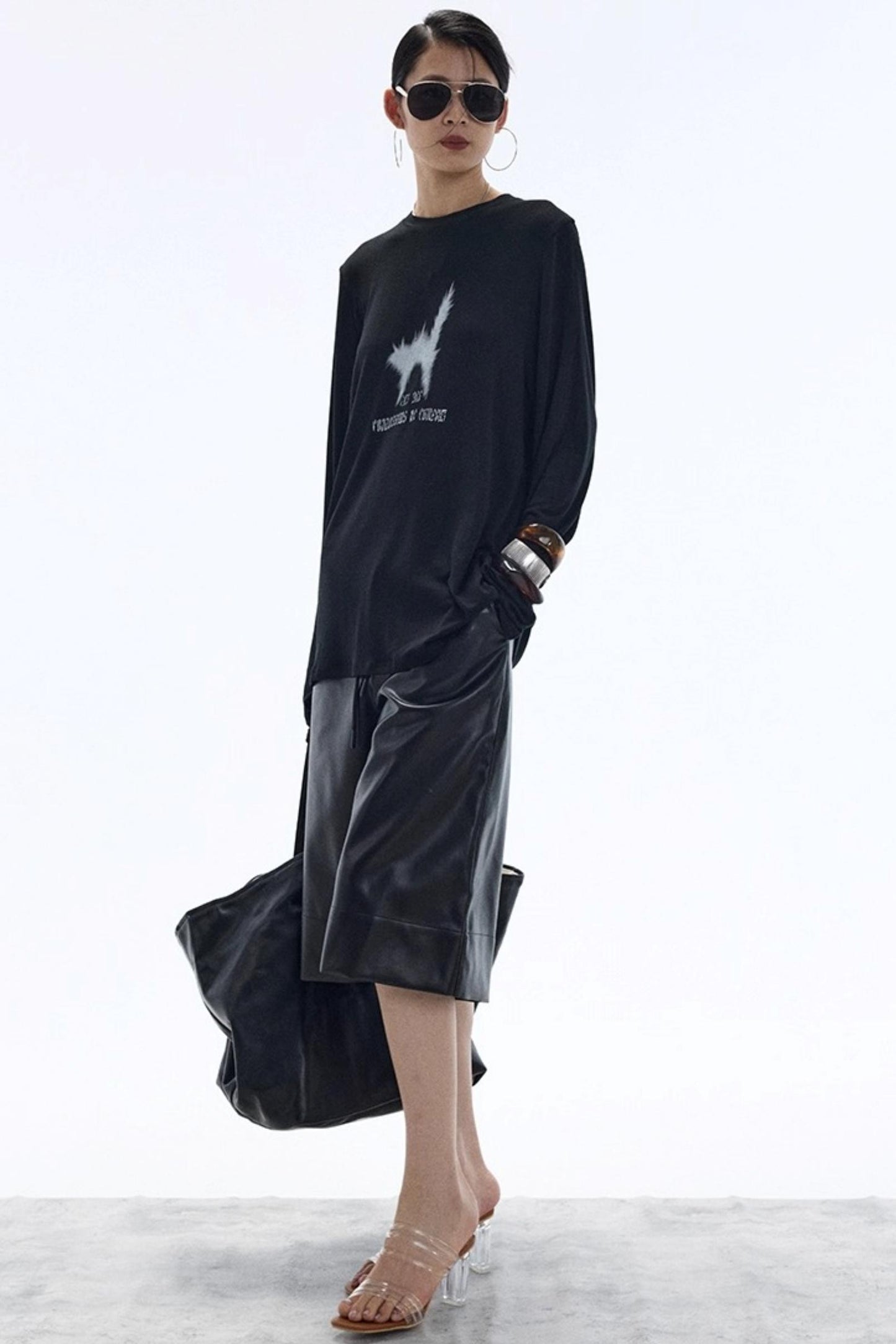 Autumn Leather Shorts