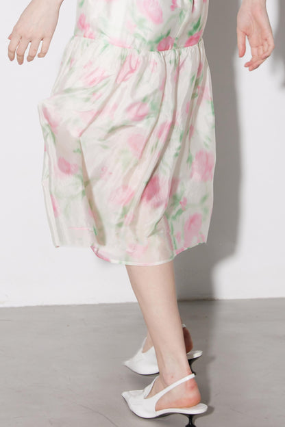 Luxe Copper Halter Dress