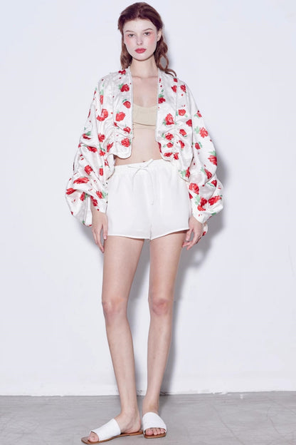 Deconstructed Rose Beaded Jacket