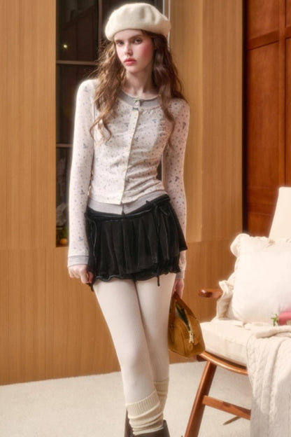 Milky Way Cotton Cardigan