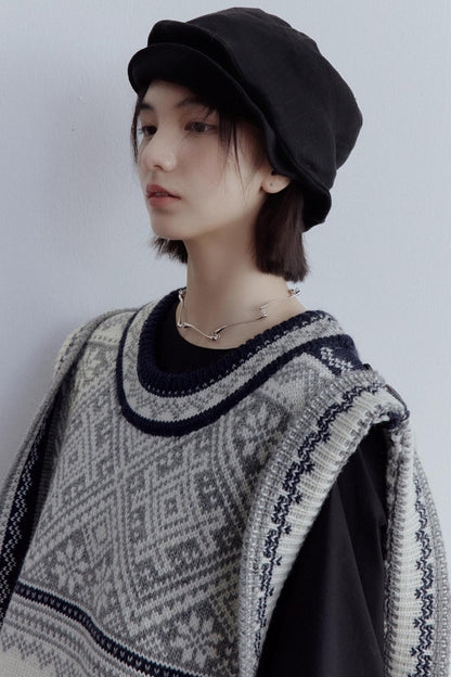 Wool Vest Sweater