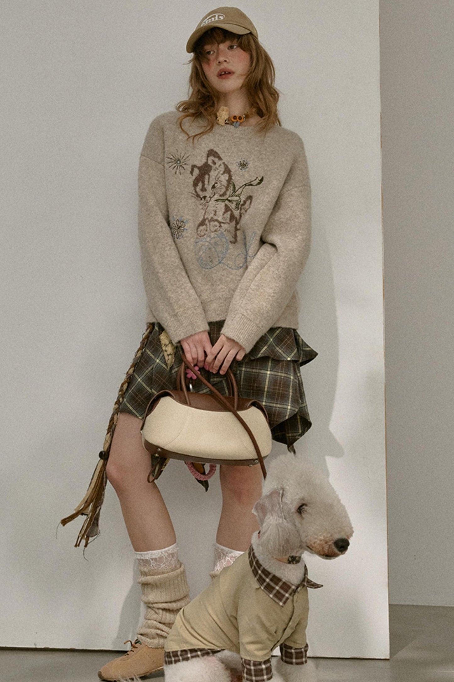 Kitten Knitted Sweater Top