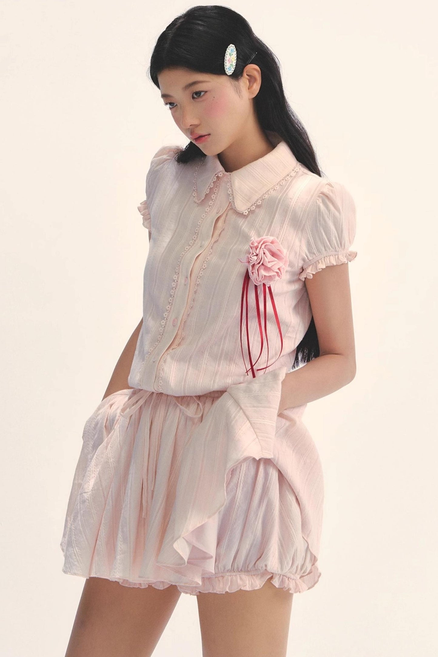 Vintage Pink Summer Dress