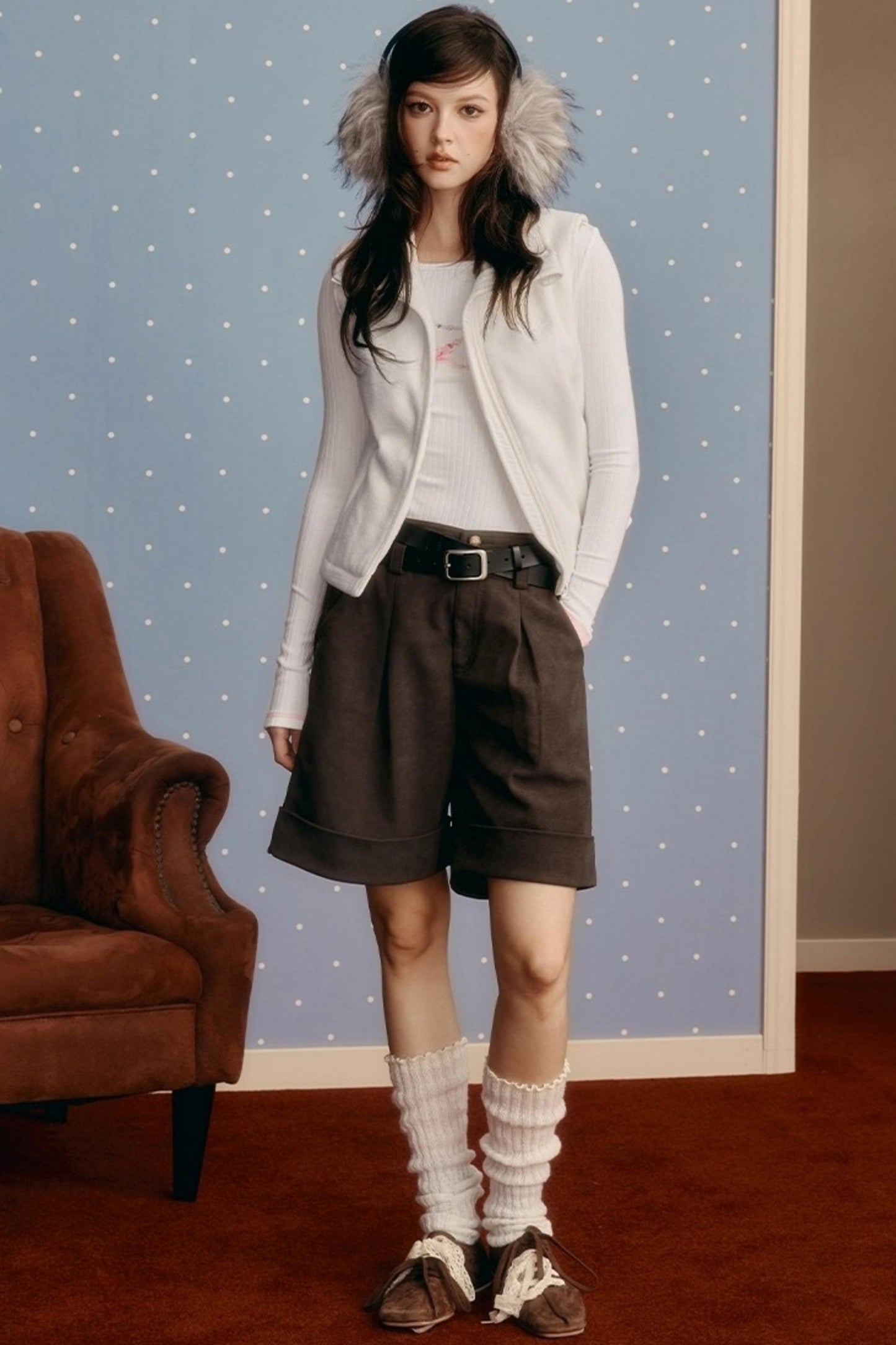 Winter Slim Zipper Vest