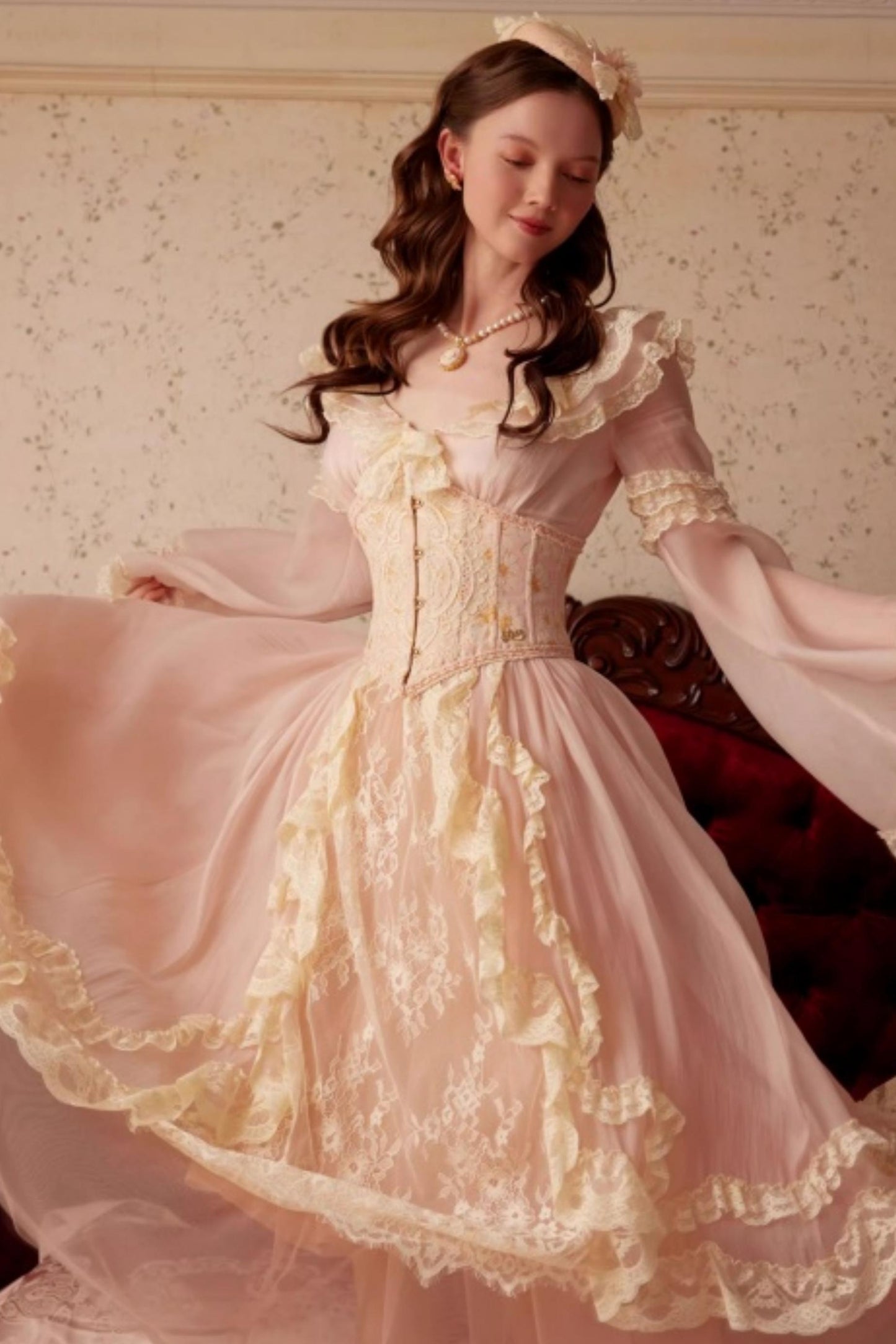 Fairy Dream Lace Dress Set-Up