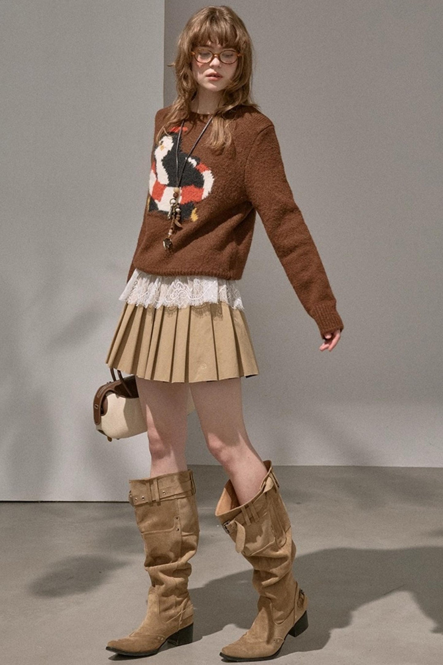 Vintage Crew Neck Sweater