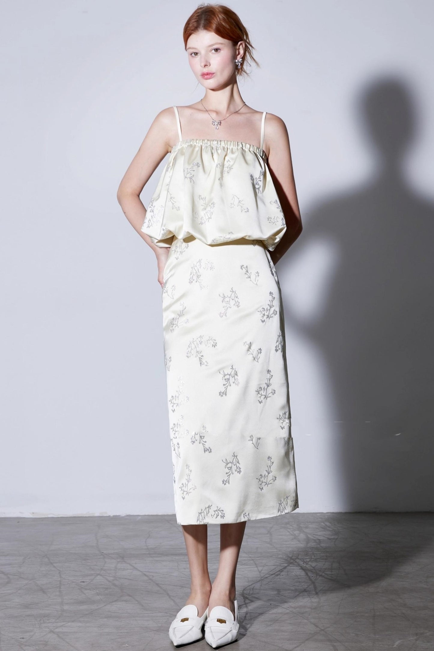 Silver Branches Luxury Suit Set-Up