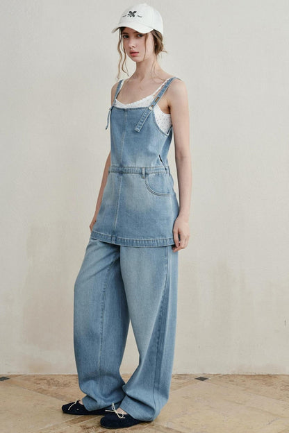Sea Salt Washed Denim Pants