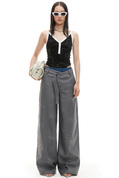 Color-Blocked Slim-Fit Camisole