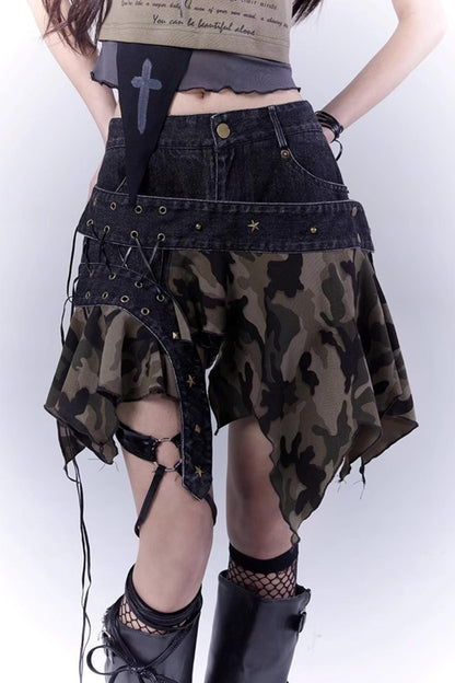 Spice Denim Skirt
