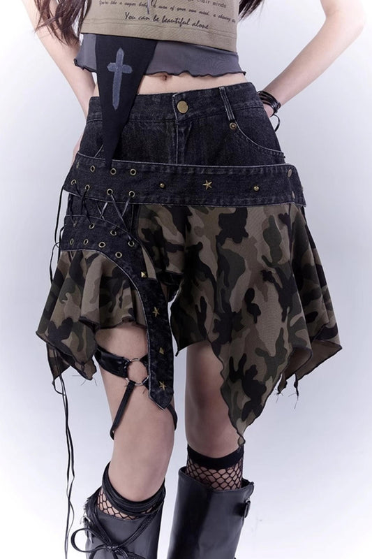 Spice Denim Skirt