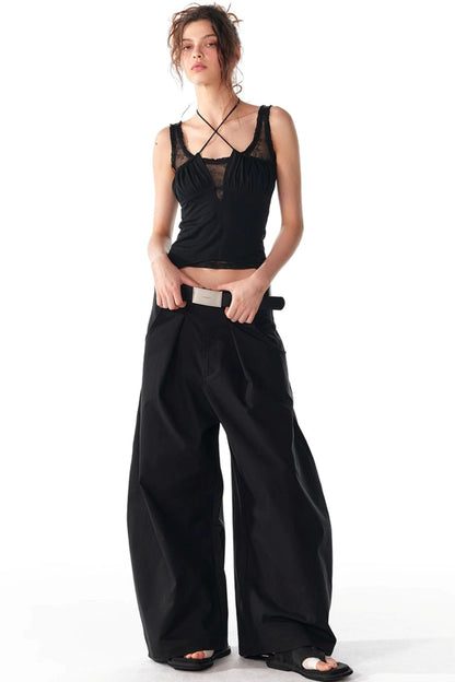 Lace-Trimmed Slim Fit Camisole