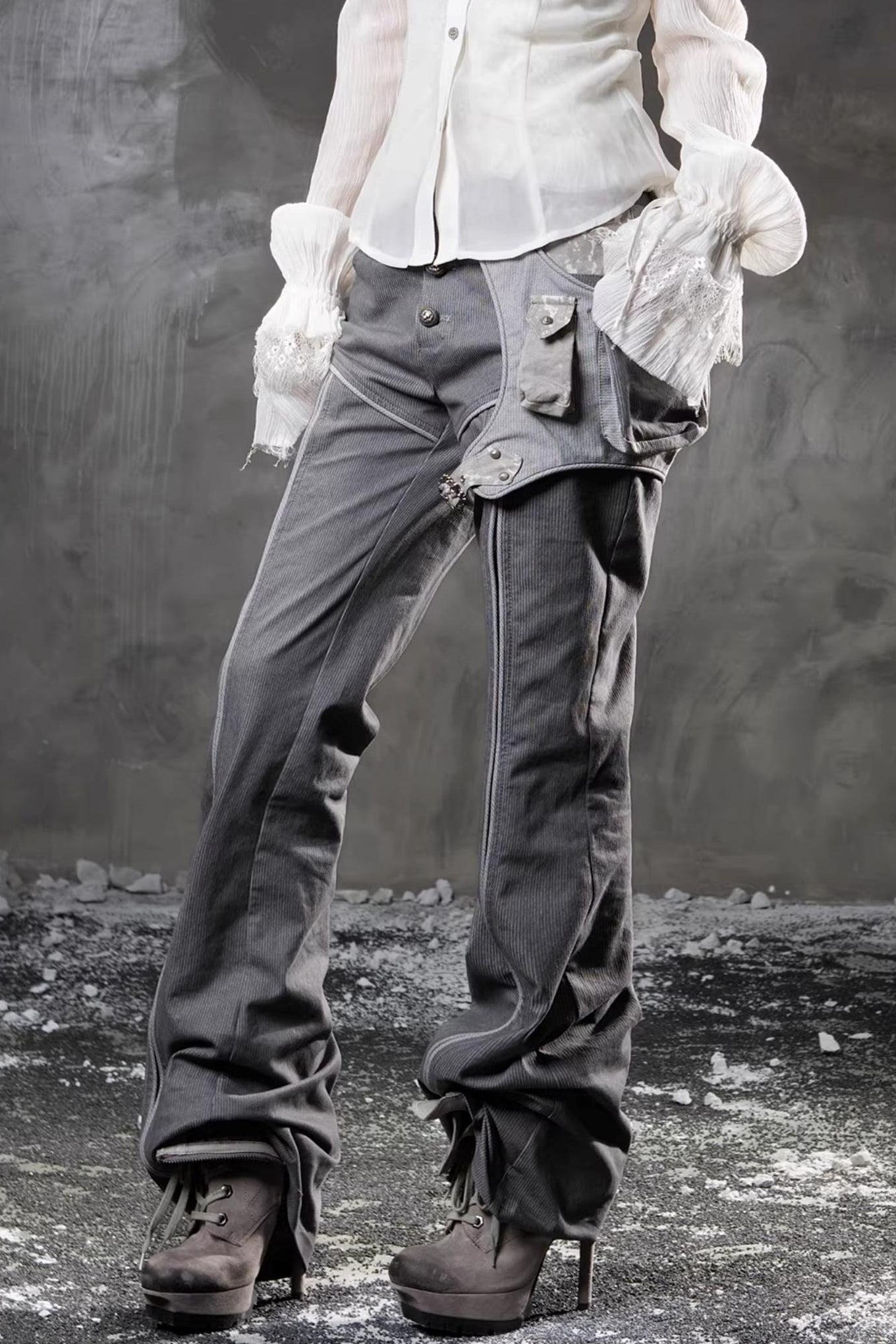 Versatile Millennial Flared Pants