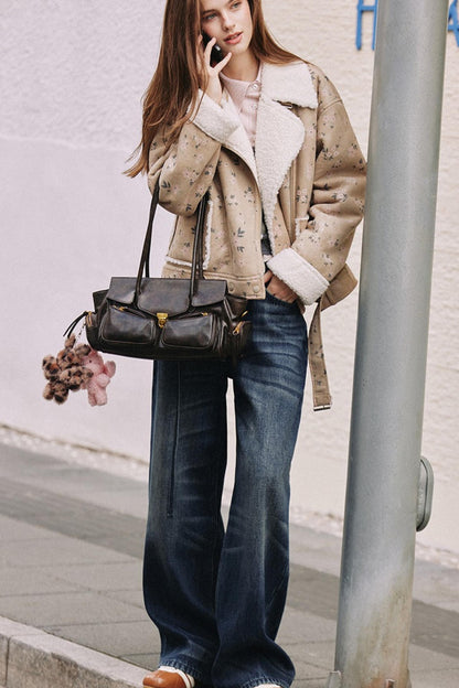 Dark Blue Vintage Whiskered Pants