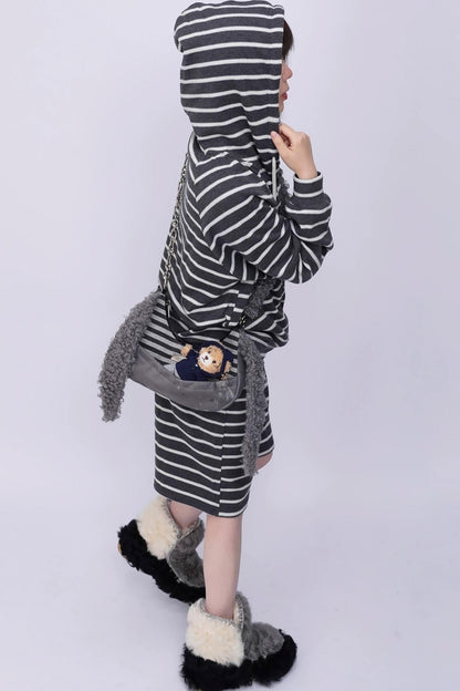 Rabbit Plush Crossbody Bag