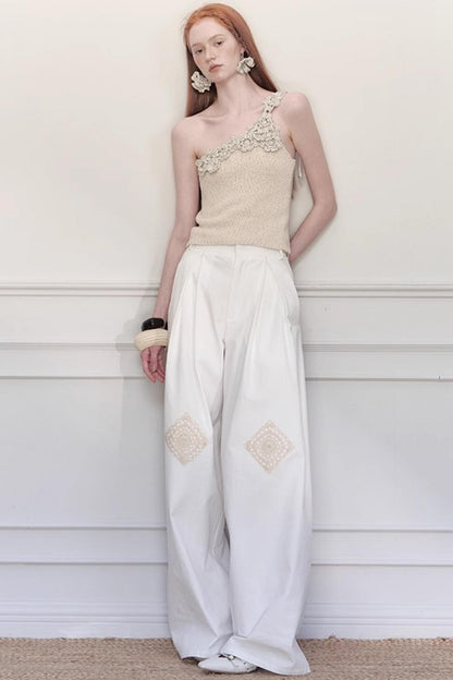 Garden Crochet Pants