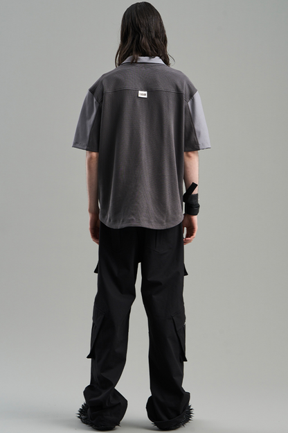 Starry Stitch Polo Shirt