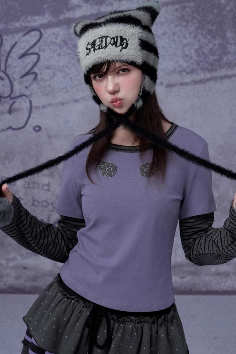 Faux Mink Cat Ear Hat