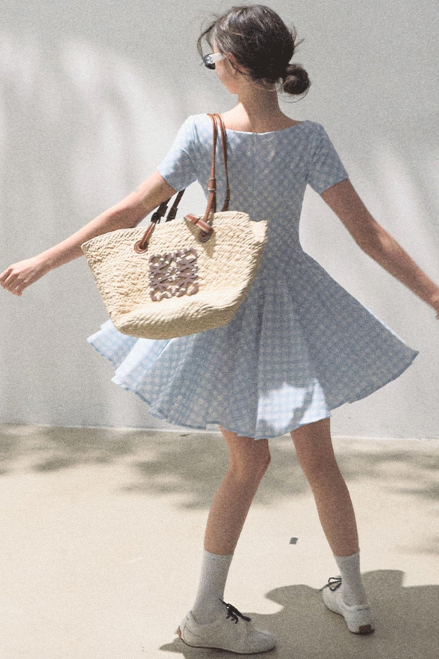 Tencel Bow Tie Dress