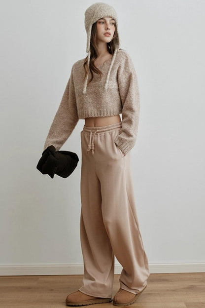 Light Luxury Wool Jacquard Sweater