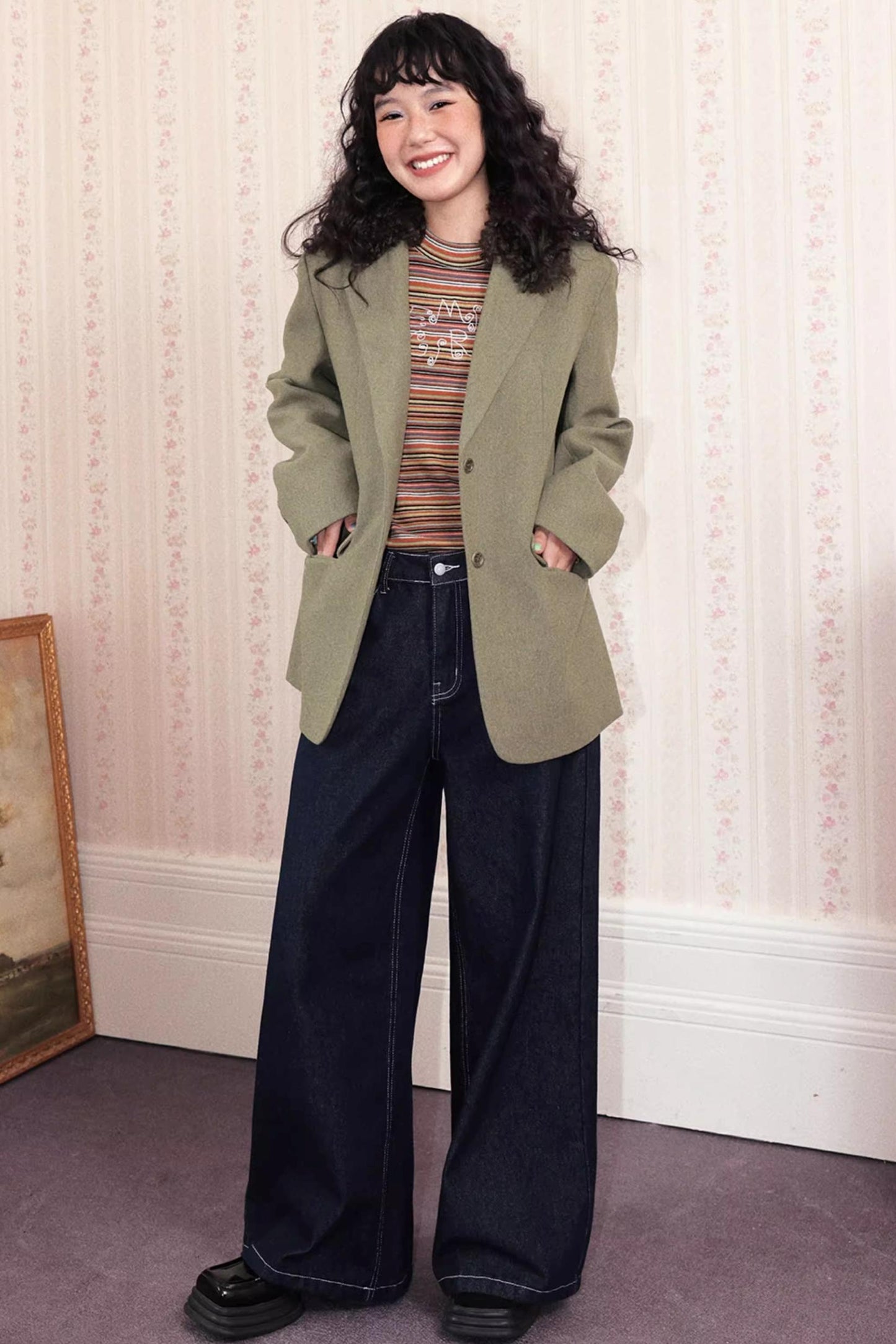 Original Vintage Wide Denim Pants