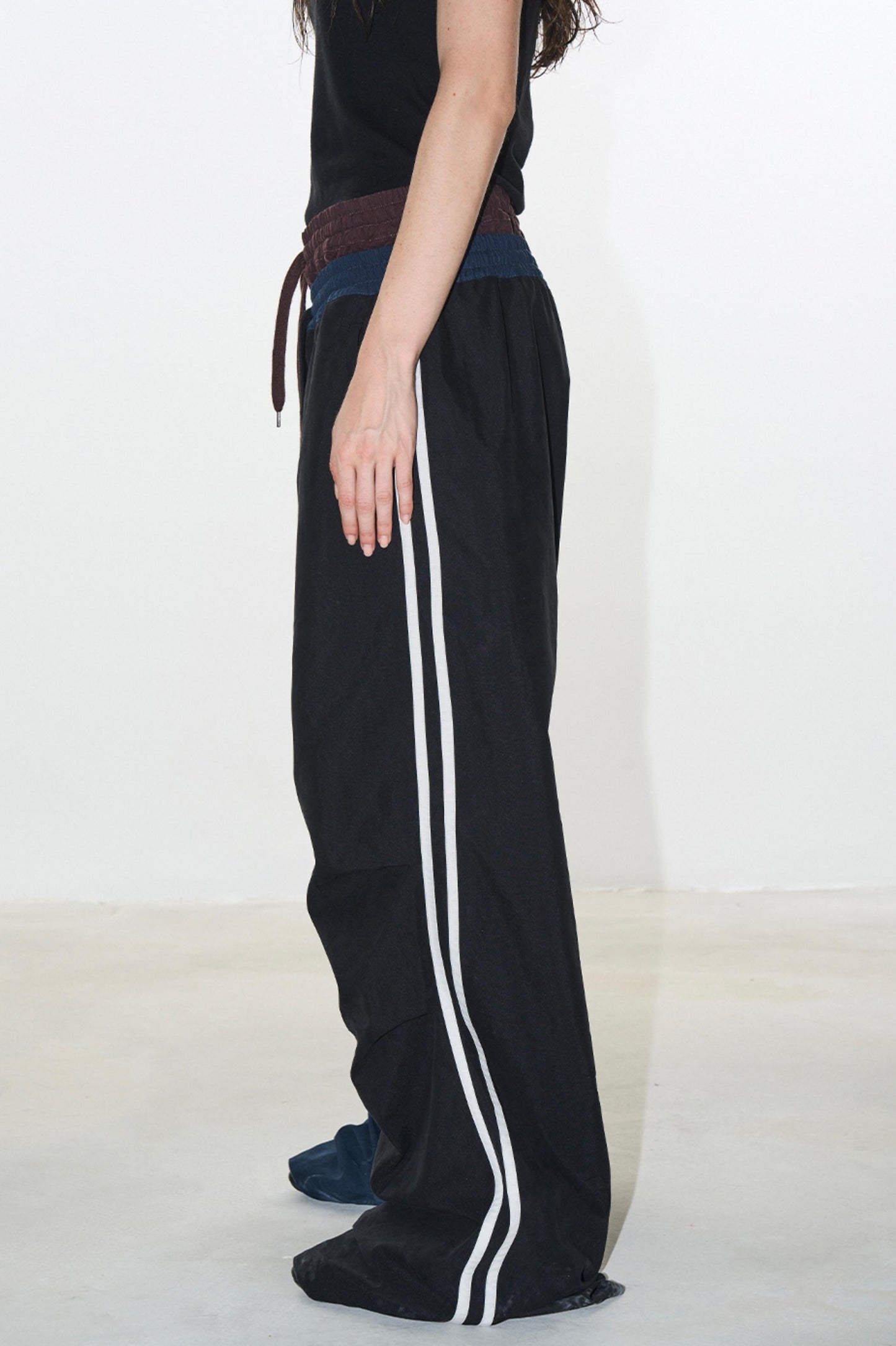 Double Layer Look Sports Pants
