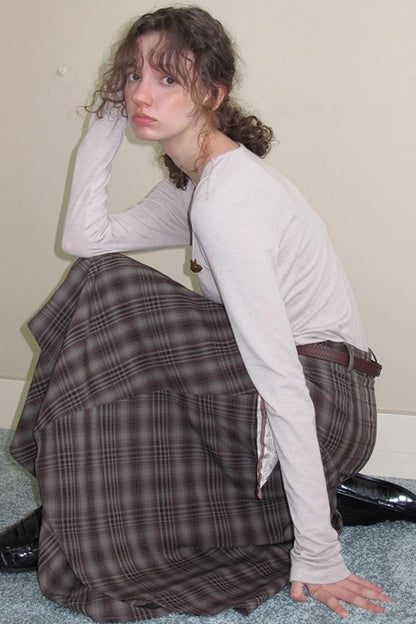 Cashmere Fake Two Piece T-Shirt