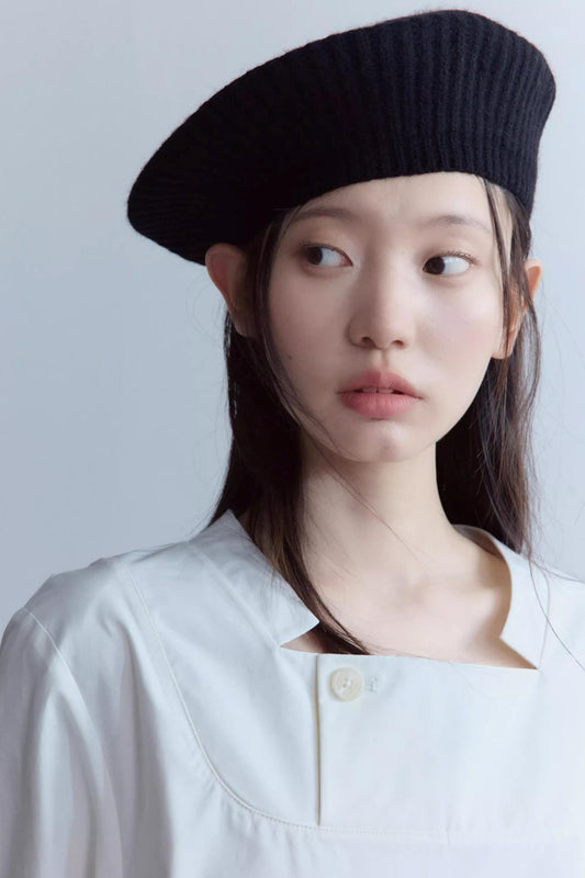 Handmade Crochet Knitted Beret