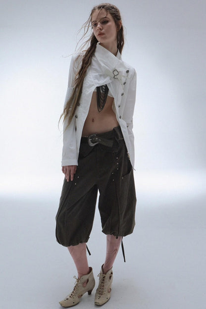Distressed Harlem Equestrian Pants