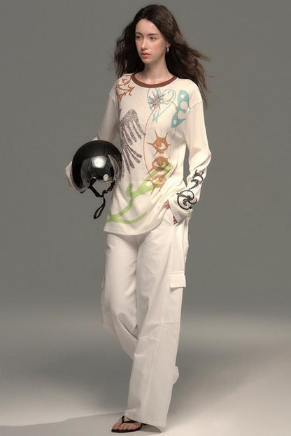 Plain Billets Cargo Pants