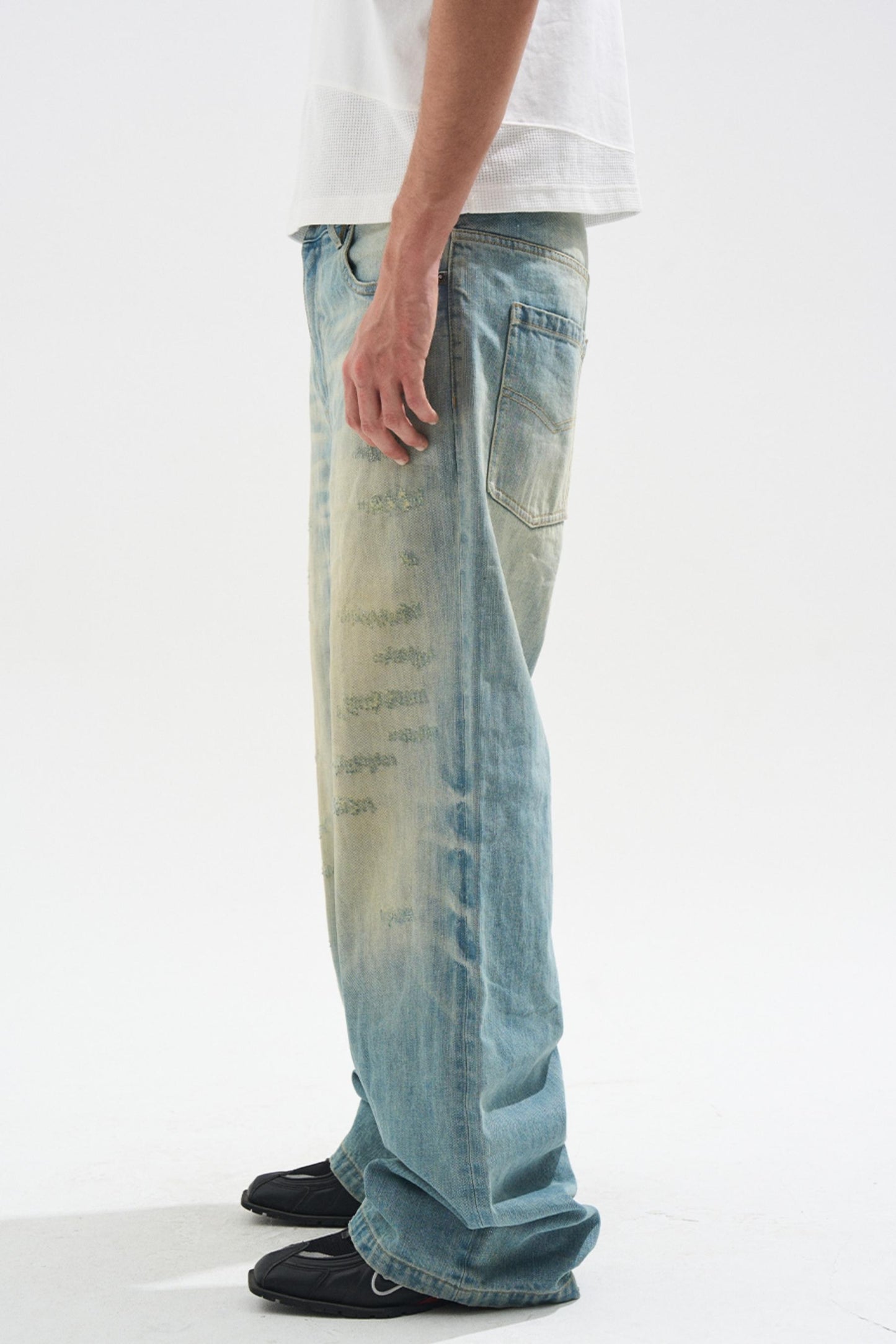 Cat Whiskers Wide-Leg Pants