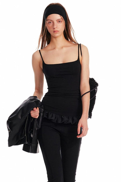 Pleated Halter Top