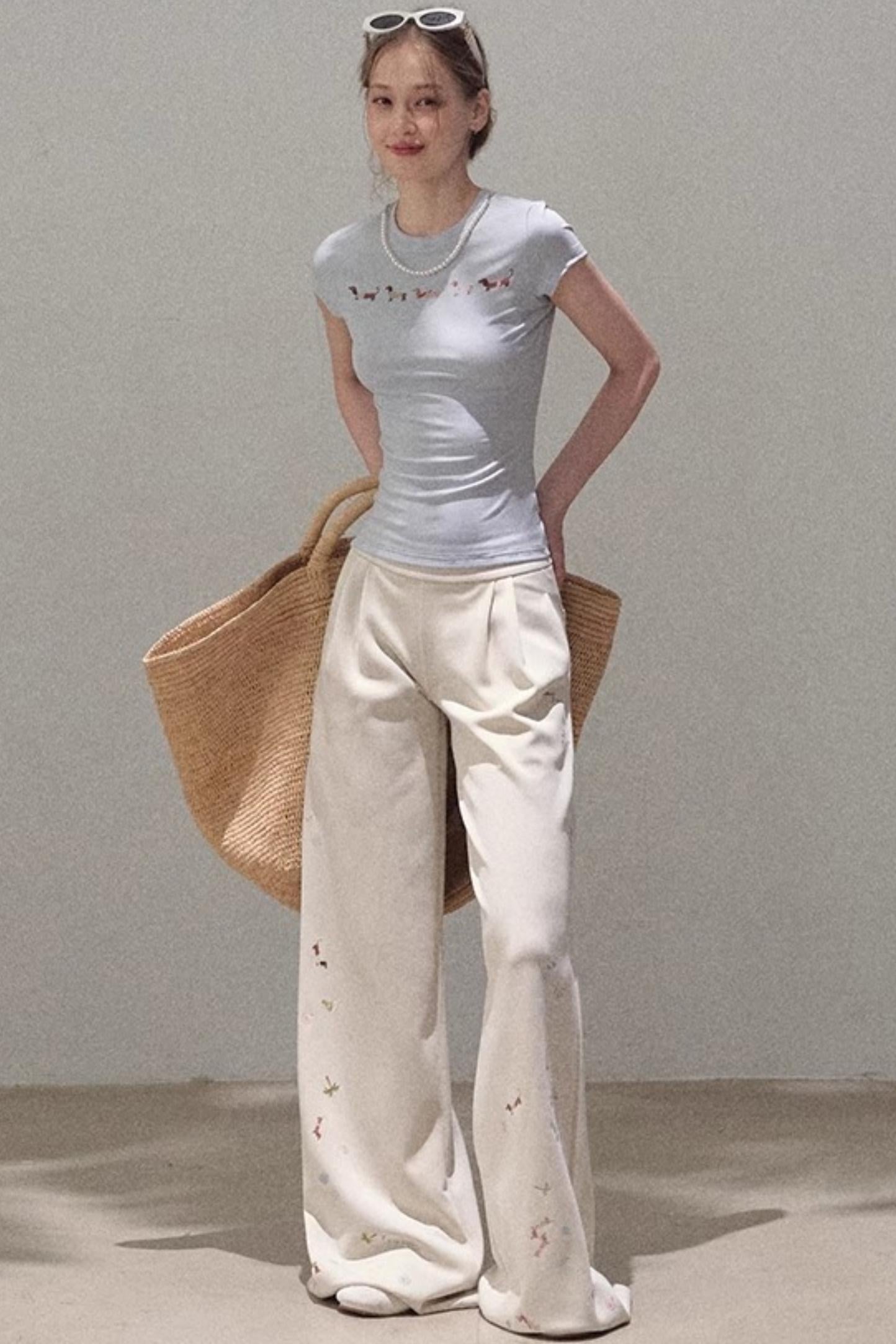 Flexi Wide-Leg Sweatpants