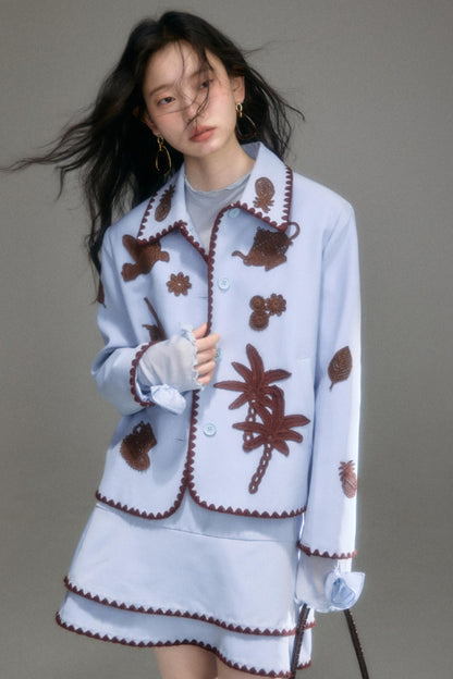 Momo Tea Fun Suit Jacket Set-Up