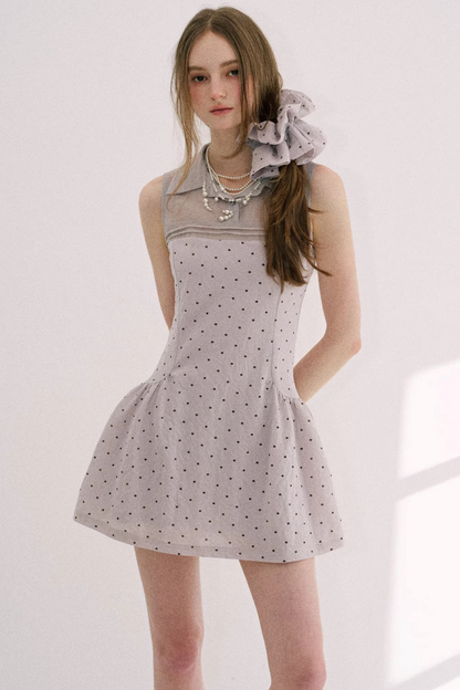 Misty Purple Retro Dress