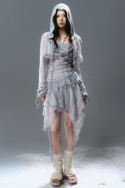 Misty Patchwork Skirt