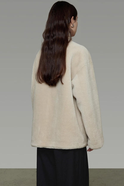 Winter Plush Fur Jacket