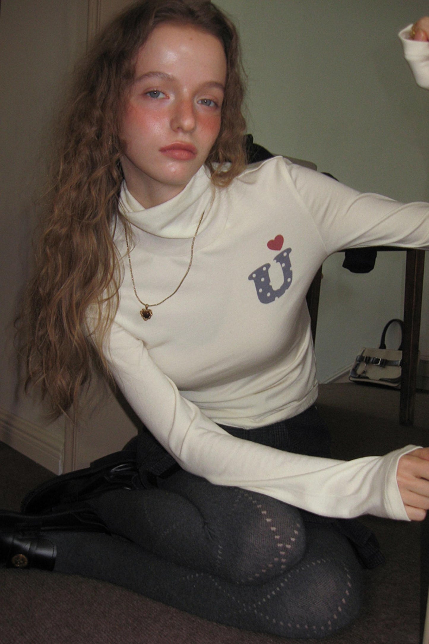 Early Winter Ruched Top