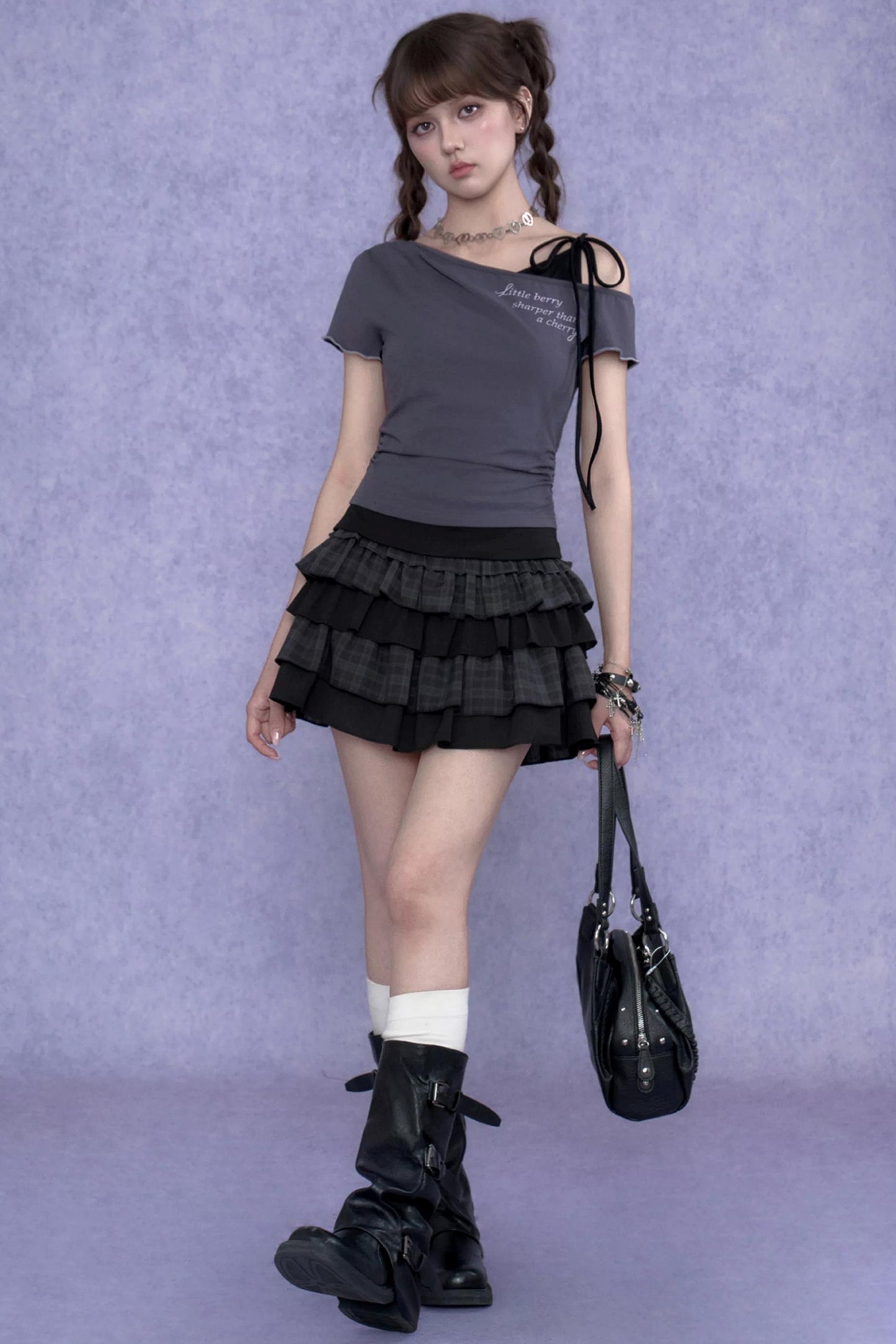Pure Desire One-Shoulder T-Shirt