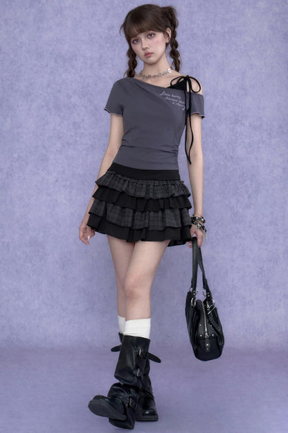 Pure Desire One-Shoulder T-Shirt