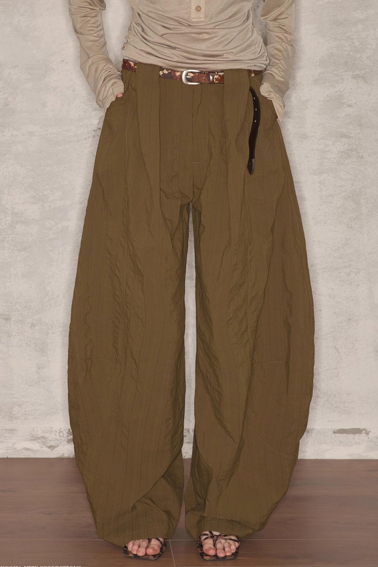 Lazy Retro Loose Casual Pants
