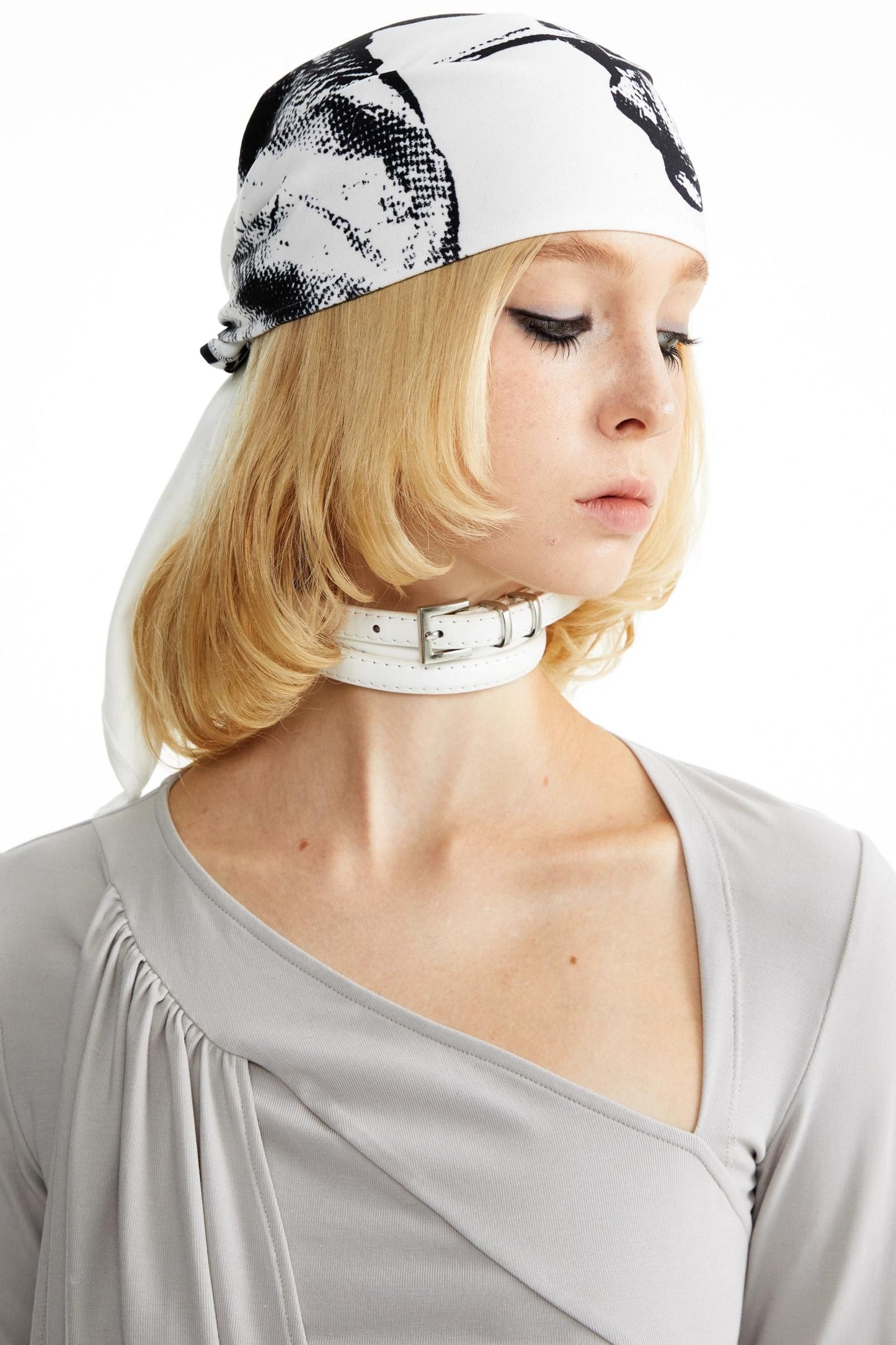 Multicolor Knitted Bandana