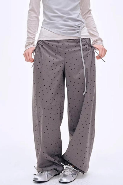 Sunlight Melody Polka Dot Jogger Pants