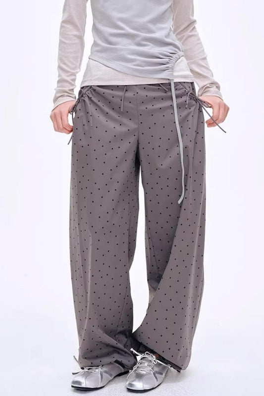 Sunlight Melody Polka Dot Jogger Pants