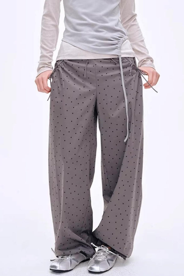 Sunlight Melody Polka Dot Jogger Pants